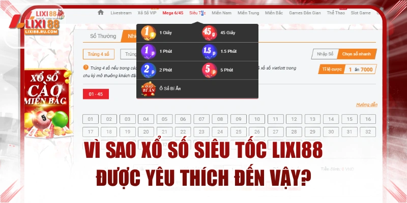 Xổ số siêu tốc